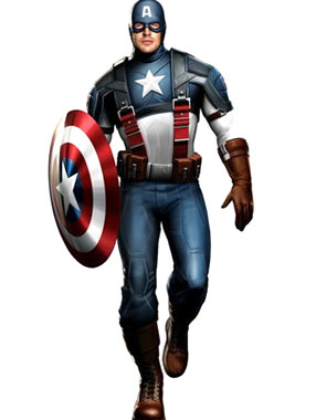 ӶAnimated Captain America